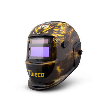 Tweco Auto Darkening Welding Helmet- Golden Dragon Design Part#41001008